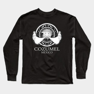 Manta Rays Cozumel Mexico Diving Long Sleeve T-Shirt